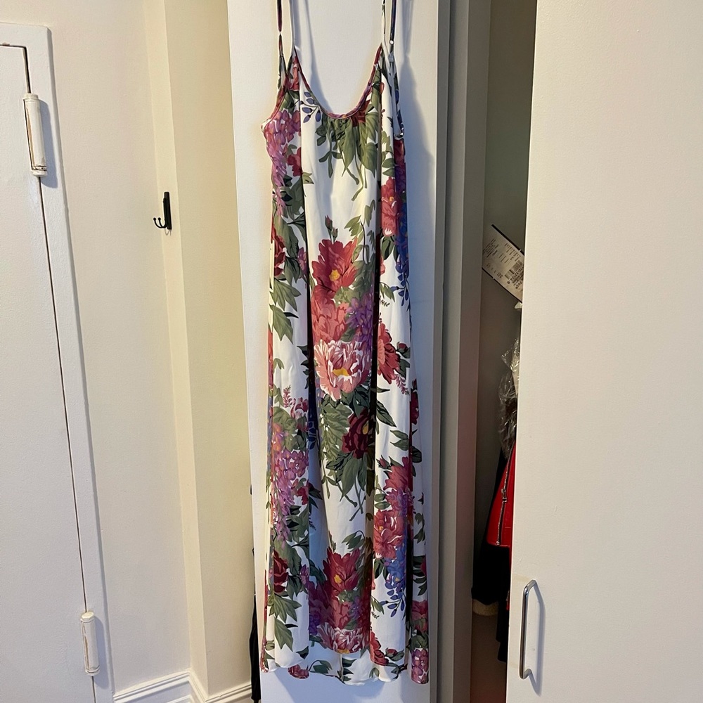 Show Me Your Mumu floral maxi dress - tags on